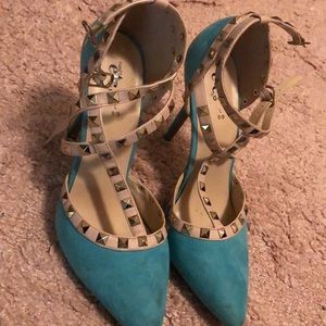 Rue 21 Turquoise Pumps